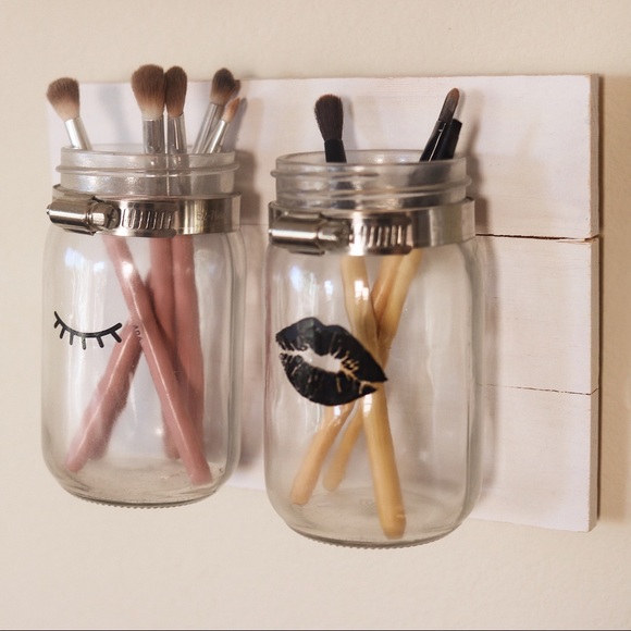 Other - Mercantile Hanging Makeup Brush Holder